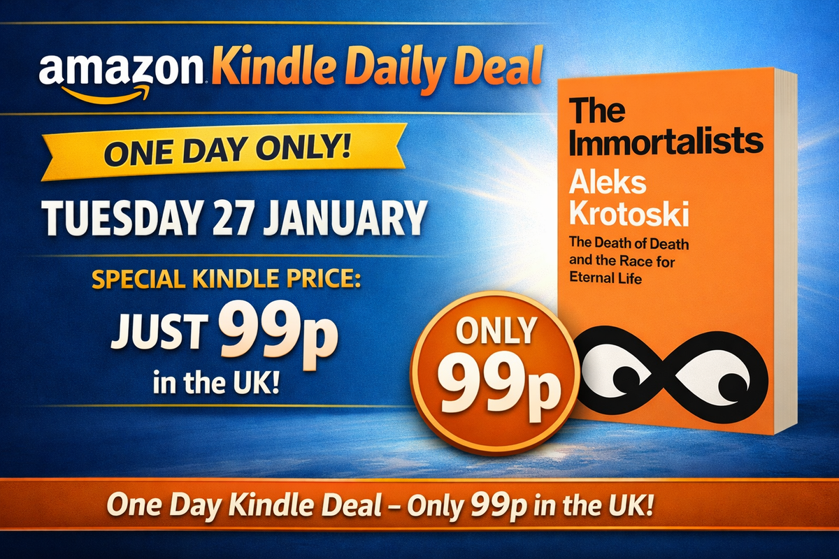 Hear ye hear ye: The Immortalists is today’s Kindle Daily Deal!